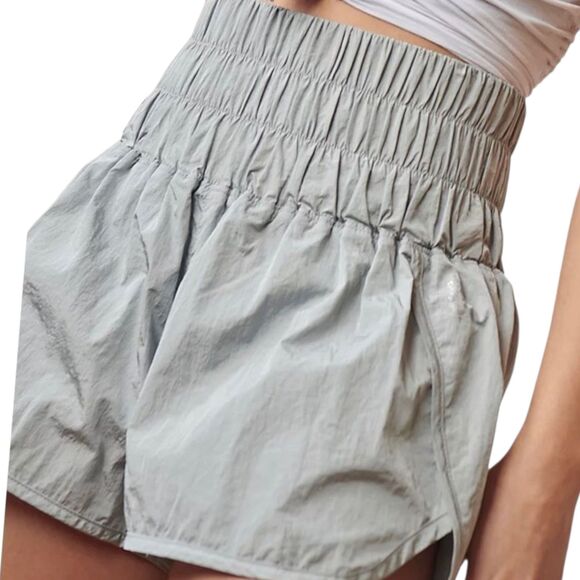 Free People Movement High Rise Shorts Women’s XS Elastic Waist Athletic Lounge - Picture 2 of 11